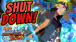 SHUT DOWN ! (Feb 8th 2021) : Naruto Shippuden Ultimate Ninja Blazing