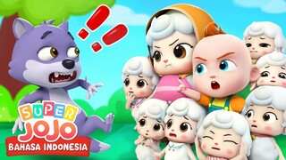 Serigala dan Tujuh Bayi Domba | Waktu Cerita untuk Anak-anak | Super JoJo Bahasa Indonesia