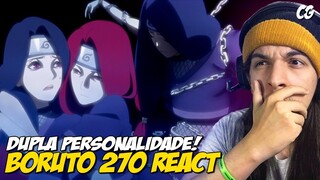 BATALHA MENTAL INSANA! | EPISÓDIO BEM SOMBRIO! - React Boruto 270​