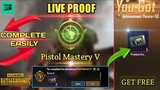 How To Complete Achievement Pistol Mastery V | Get 5 Premium Crate Coupon 🔥🔥