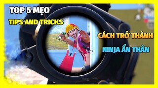 Top 5 Mẹo PUBG Mobile | Cách Để Trở Thành Ninja | Tips And Tricks PUBG Mobile | Karos TV