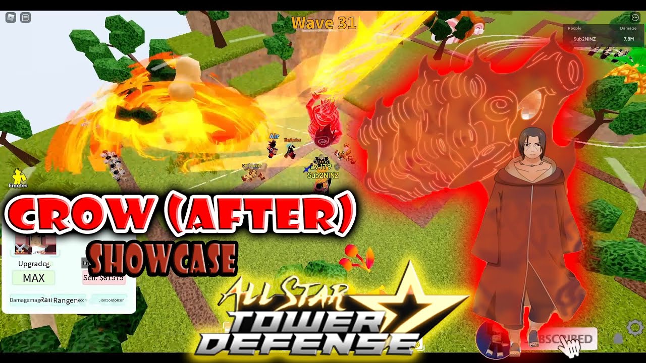 Crow (Ops) - Itachi, Roblox: All Star Tower Defense Wiki