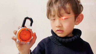 What is it like to play Kamen Rider Belt with your wife and son?