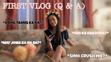 MY FIRST VLOG (Q AND A)