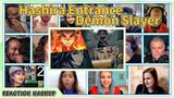 Hashira Entrance Demon Slayer Reaction Mashup