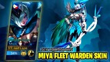 New Upcoming Miya Fleet Warden Script Skin - Mobile Legends