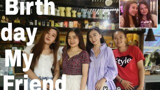 VLOG.3//ວັນເກີດສາວນາງ//วันนี้วันเกิดเพี่อนสาว#สาวนาง