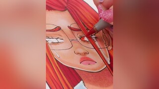 Drawing Mei Mei’s Teen Mom from Turning Red drawing markers minglee turningred halalela