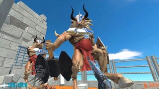Minotaur Castle Dungeon. Animal Revolt Battle Simulator