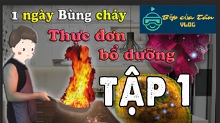 Bếp Của Tân Vlog  - Thực đơn bỗ dưỡng - Món ăn không thể quên tập 1