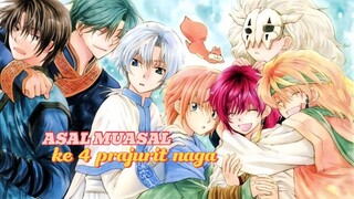 Asal usul ke 4 Prajurit Naga || Akatsuki No Yona