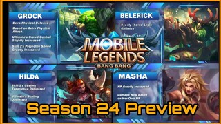 MLBB || Season 24 Preview ||  Callista Cat