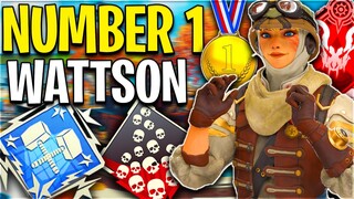 THE #1 WATTSON PLAYER IN APEX LEGENDS SEASON 13 | 18 Kills 5,100 Damage | Apex Legends Season 13