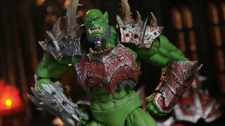 Swear allegiance to the Horde until death! Hero Toys Kor'kron Orc Warlord Warrior Detailed Review | 