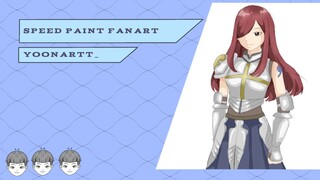 FAIRY TAIL 100 YEARS QUEST - ERZA SCARLETT FAN ART