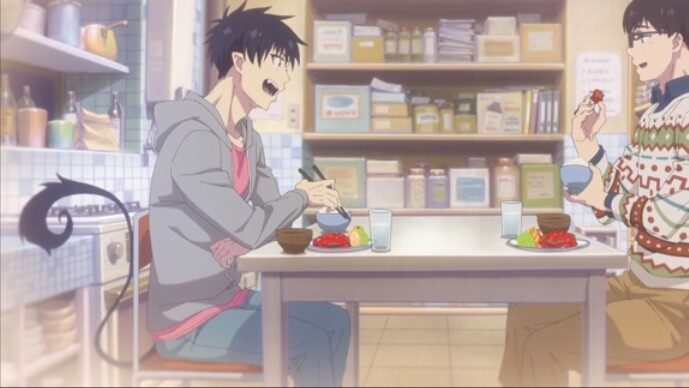 [Blue Exorcist] telah diakui secara resmi? ! Bahkan wanita tua itu mulai melakukan CP!