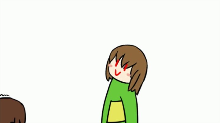 【Undertale】วันนั้น Frisk นึกถึงความกลัวที่จะถูกครอบงำโดย Chara อีกครั้ง