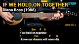 If We Hold On Together - Diana Ross (1988) Easy Guitar Chords Tutorial with Lyrics Part 2 SHORTS