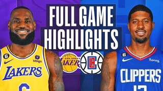 LAKERS vs CLIPPERS | NBA FULL GAME HIGHLIGHTS | November 9, 2022 | Lakers vs Clippers NBA 2K23