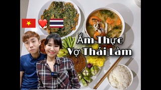 Ẩm Thực Vợ Thái Làm Ngon không nói nên lời | Cặp đôi Việt Thái | Jo Jeab - Cuộc Sống ở Thái Lan  #24