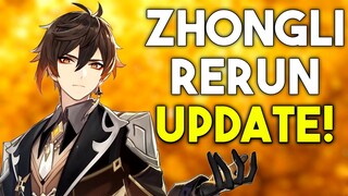 ZHONGLI RERUN BANNER! EVERYTHING YOU NEED TO KNOW! | Genshin Impact