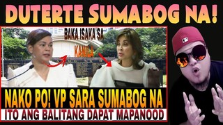 NAKO PO NGAYON LANG TO! VP SARA DI-NAKAPAG PIGIL! SUMABOG NA LEGARDA! KASABWAT! EACTION VIDEO