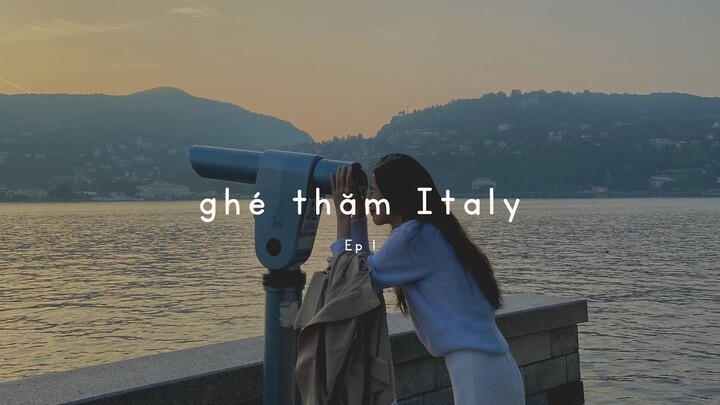 tới thăm nước Ý 🇮🇹 | tập 1: hồ como và grwm tại milan | Italy Travel Vlog