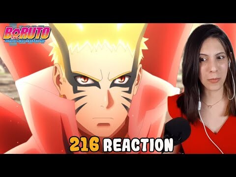 NARUTOS BARYON MODE !! - Boruto Episode 216 Reaction