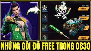 Free Fire - Hé Lộ Những Phần Quà Free Trong Phiên Bản OB30 - Review 2 Gói Đồ T.R.A.P Mới OB30 | OB30