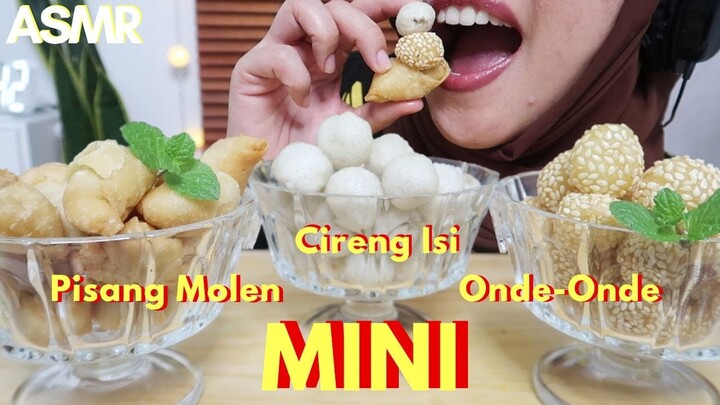 ASMR ONDE-ONDE, CIRENG ISI, PISANG MOLEN SUPER MINI!! ASMR Indonesia | Moi Eat ASMR
