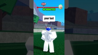 I HAVE 1 HOUR LEFT TO BE BANNED IN BLOX FRUITS! 🎲 #shorts