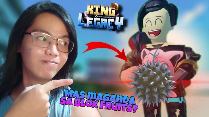 KAKAPASOK KO PALANG MAY FRUIT NA AGAD AKO! | King Legacy (ROBLOX)
