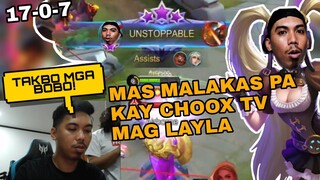 CONG TV VS CHOOX TV, SINO MAS MALAKAS MAG LAYLA TANK