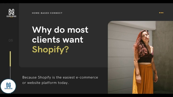 Why do most client want shopify?VA material