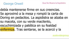 George Orwell - Que No Muera la Aspidistra 2/3