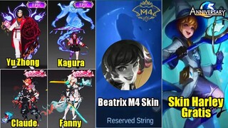 UPDATE SKIN & EVENT MLBB!! SQUAD SKIN EXORCIST, SKIN HARLEY, SKIN M4 BEATRIX, SKIN VALENTINE 2023