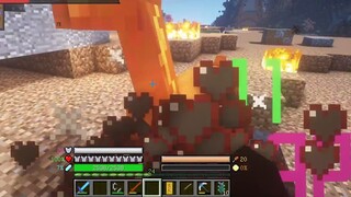 [Minecraft: A Mortal's Journey to Immortality] Punching a deer, kicking a demon cultivator, late sta