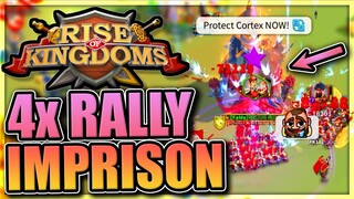 Cortex Imprisoned; Rallied 4x [Double rally] Rise of Kingdoms