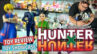 HUNTER X HUNTER DXF TOY REVIEW - GON KILUA LEORIO KURAPIKA - BANPRESTO ACTION FIGURE