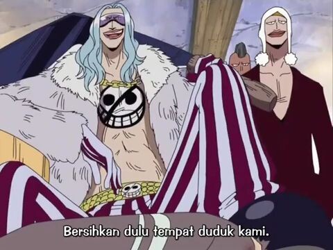 One piece!! Zoro hampir menebas leher bellamy