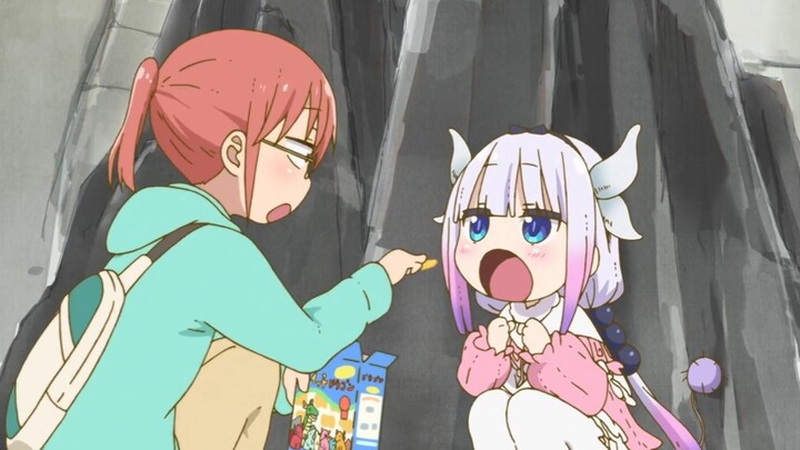 Thật buồn cười! Cốt truyện của Cô hầu rồng của Kobayashi, Kanna-chan dễ thương quá!