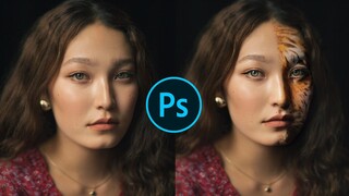 Hướng dẫn cắt ghép photoshop theo style da thú trong Photoshop | BonART