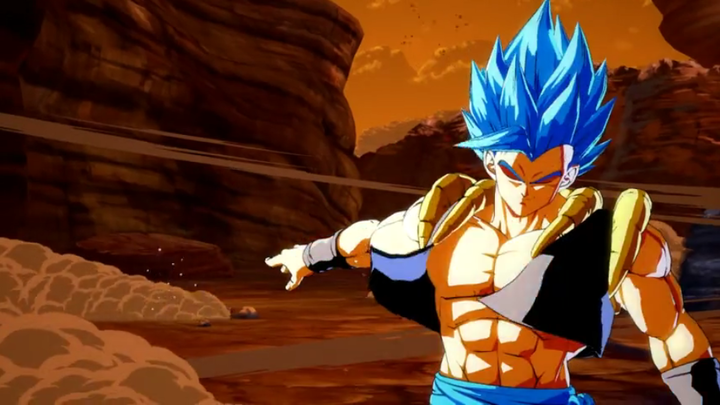 [ ดราก้อนบอลFighter Z] MOD Evolution Blue Gogeta vs. Boundary Breakthrough Super Four Gogeta