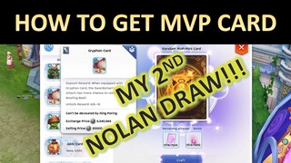 HOW TO GET MVP CARD IN NOLAN COMBINED FATE