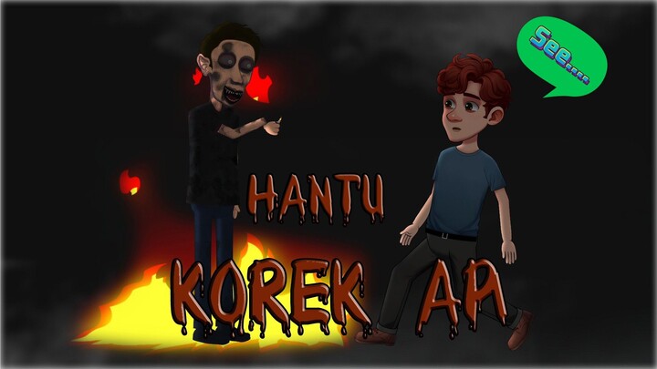 Hantu Korek Api-Animasi Horor-Cerita Alan