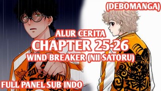 Alur Cerita WIND BREAKER (NII SATORU) Chapter 25,26 - KEKALAHAN TOMIYAMA, KESADARAN AKAN TEKAD