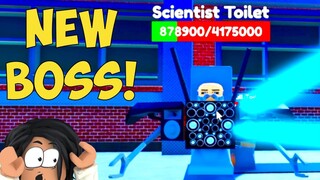 How to Beat New Final Boss Scientist Toilet in Toilet Tower Defense