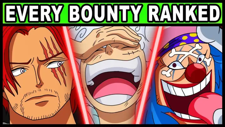 The Top 10 Highest BOUNTIES in One Piece! (Every Bounty Explained)