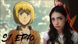 IS EVERYONE CRAZY?! / Attack on Titan Reaction & Review / S1 Ep10