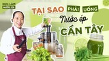 [HỌC LÀM NƯỚC ÉP] TẠI SAO PHẢI UỐNG NƯỚC ÉP CẦN TÂY